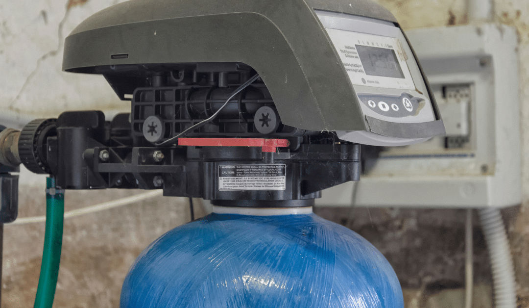 water softener piping